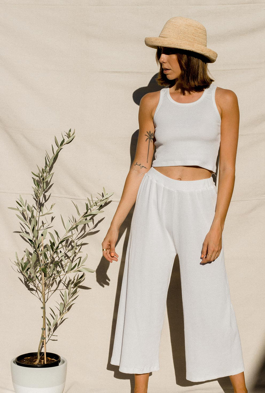 The Sunday Wilde June Pant white